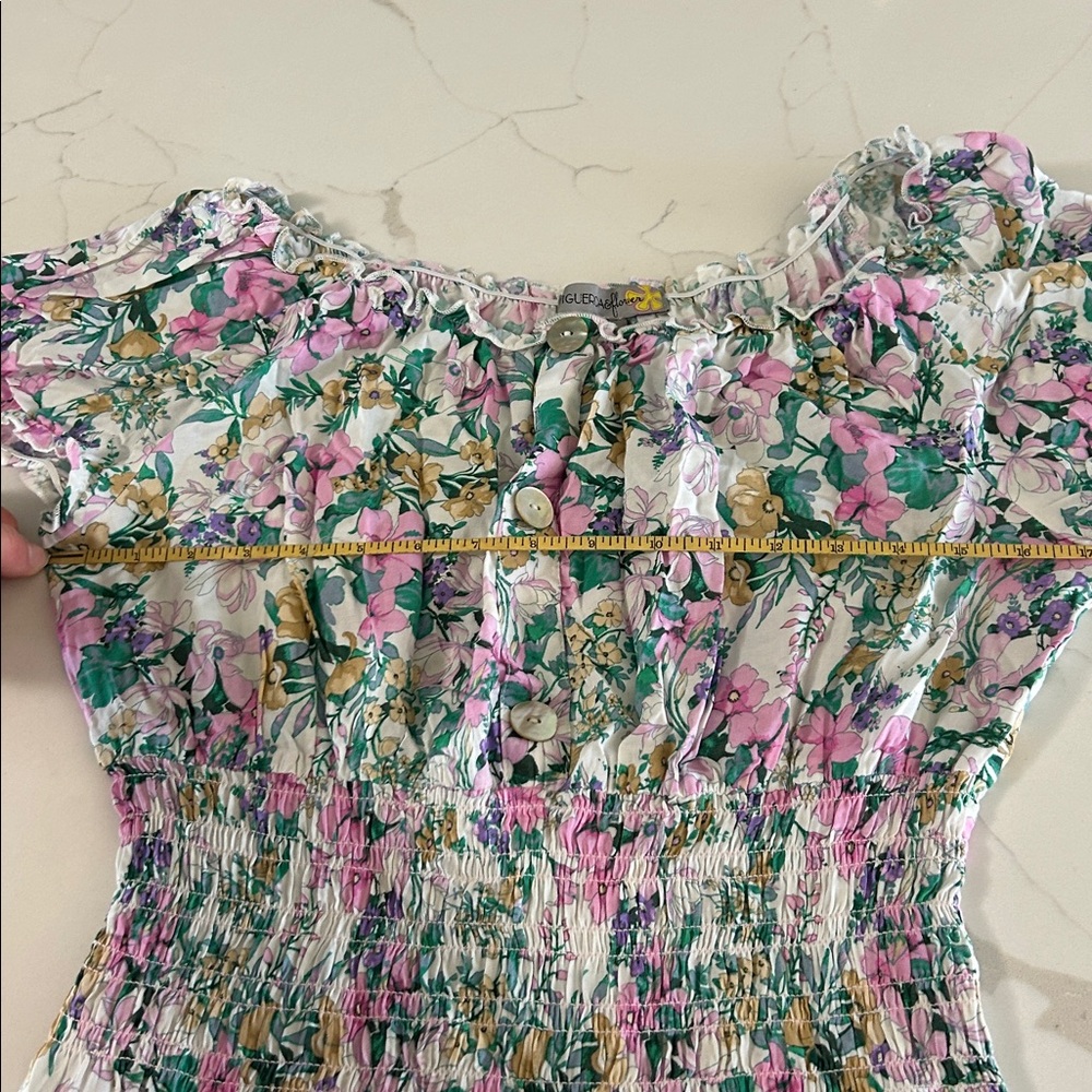 Figueroa & Flower Floral Dress Size Large EUC - Picture 6 of 6
